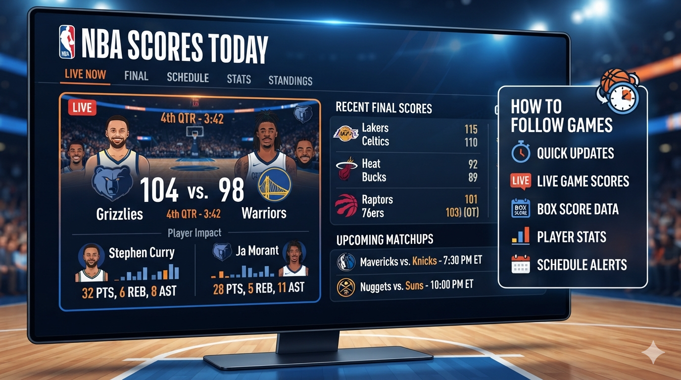nba scores today